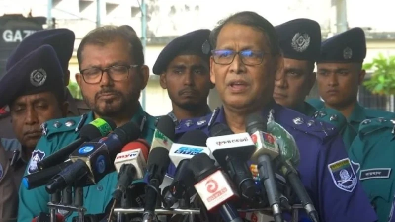 ক্রসফায়ার দিয়ে আমরা সন্ত্রাস দমন করতে চাই না: আইজিপি