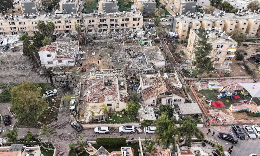 ইসরায়েলে ফের বিরামহীন ক্ষেপণাস্ত্র হামলা ইরানের