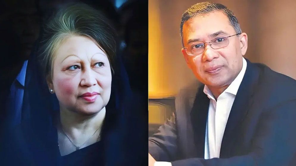 মা খালেদা জিয়াকে দেখতে হাসপাতালে তারেক রহমান