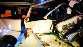 কুড়িগ্রামে ট্রাক-মাইক্রোবাস মুখোমুখি সংঘর্ষ, নিহত ৩