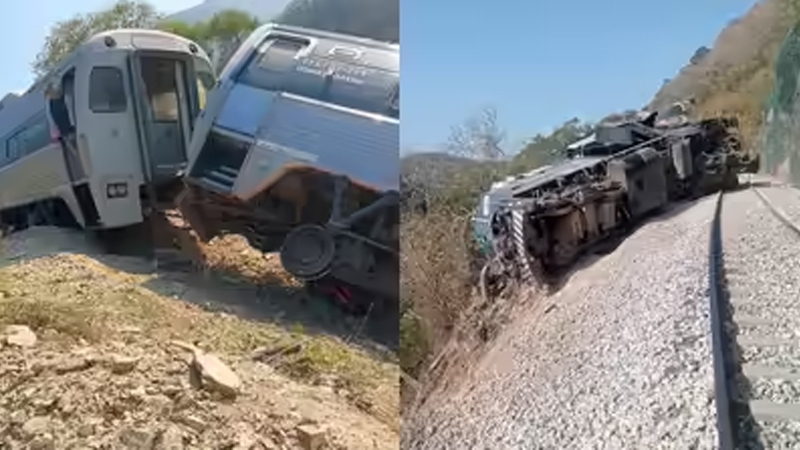 মেক্সিকোতে ট্রেন লাইনচ্যুত, শতাধিক যাত্রী হতাহত