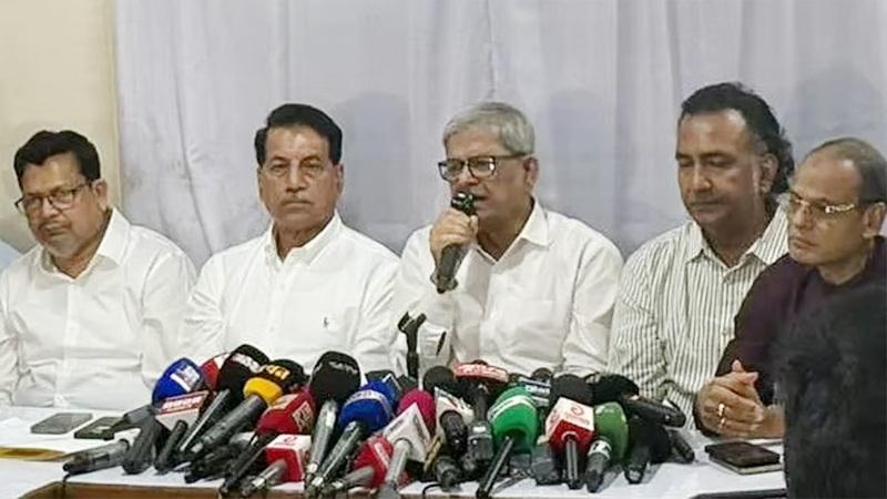 বাংলাদেশের শত্রুরা আবার মাথা তুলে উঠতে শুরু করেছে: মির্জা ফখরুল