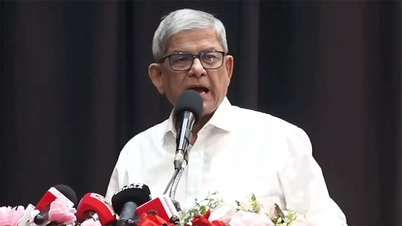 দেশের ভালো করা বিএনপিকে ভিলেন বানানো হচ্ছে:মির্জা ফখাররুল