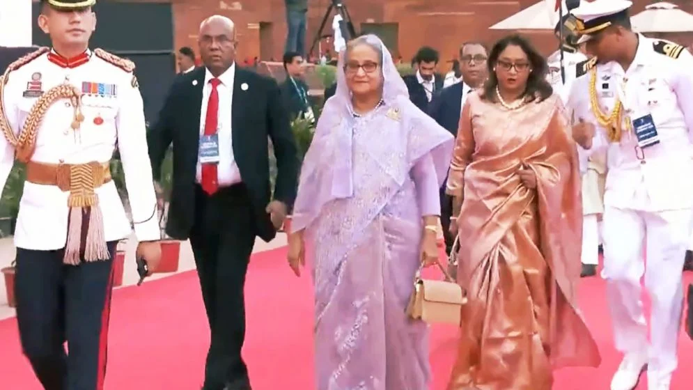 মোদির শপথ অনুষ্ঠানে প্রধানমন্ত্রী শেখ হাসিনা