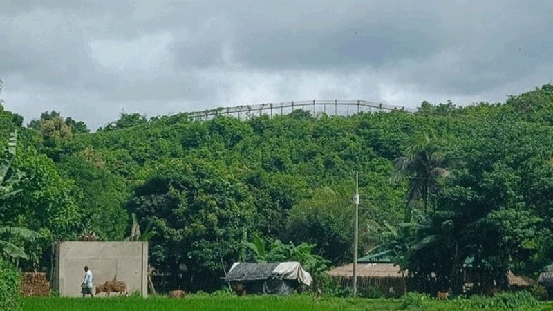 রাতে উখিয়া সীমান্তের ওপারে গোলাগুলি, একজন গুলিবিদ্ধ