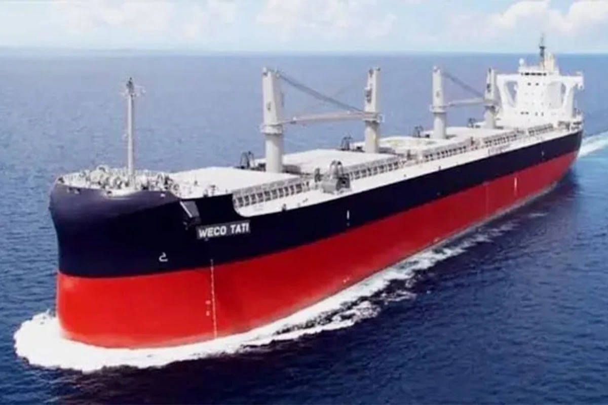 গম নিয়ে যুক্তরাষ্ট্র থেকে জাহাজ এলো মোংলা বন্দরে